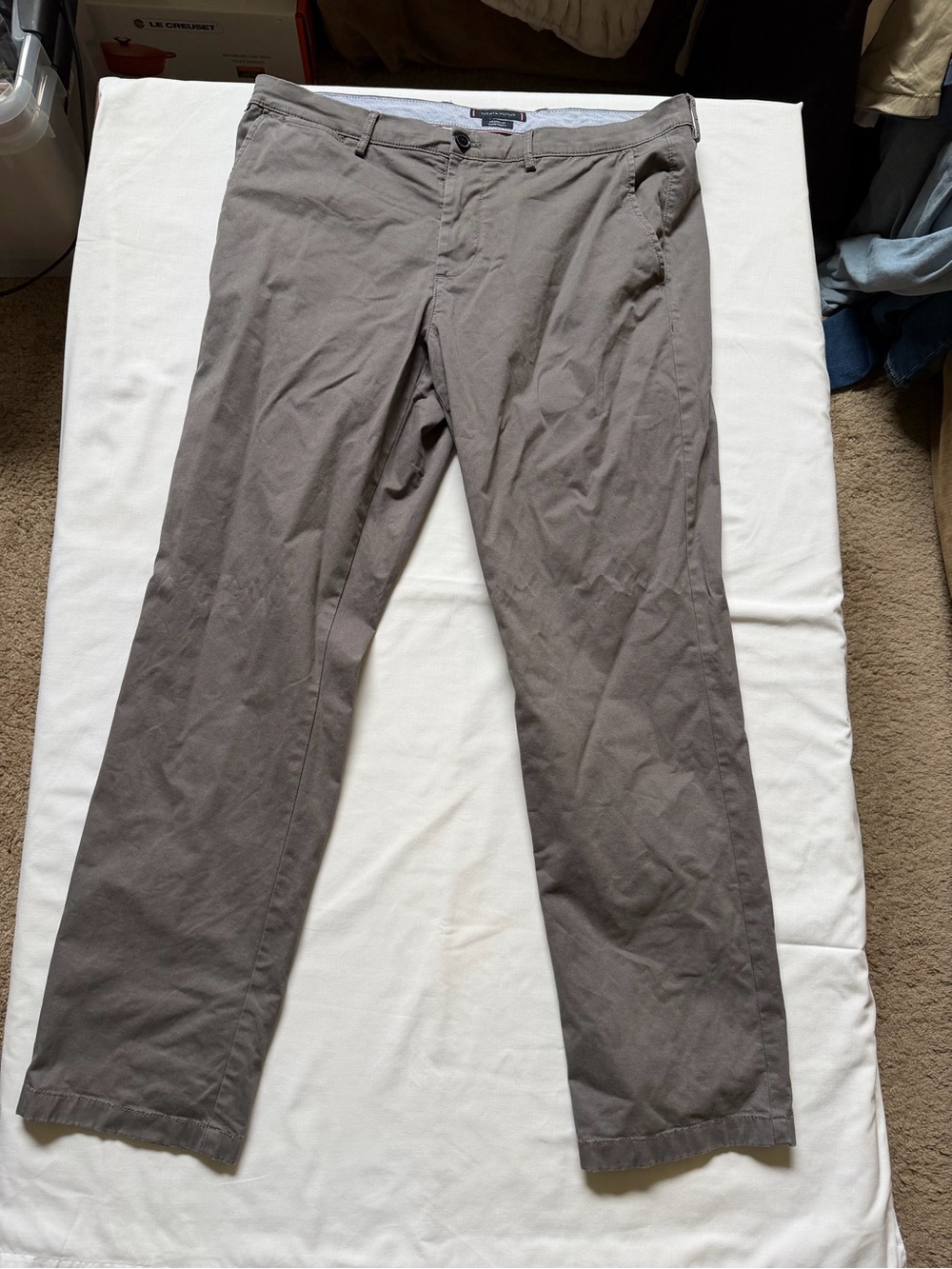 Tommy Hilfiger Men's Taupe Chino Pants